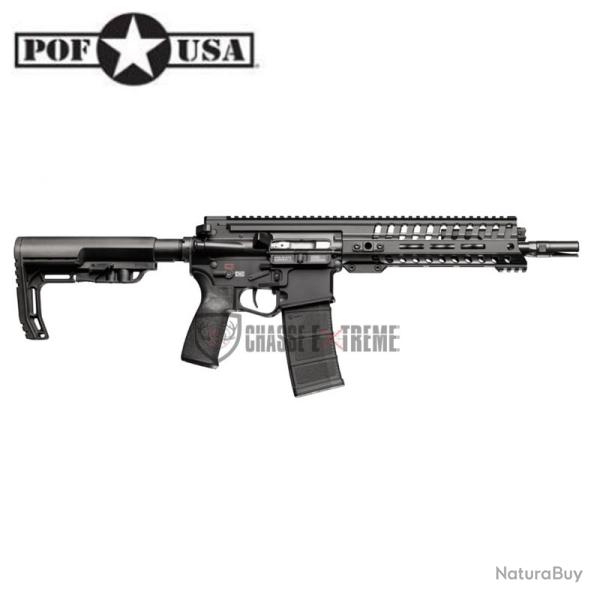 Carabine PATRIOT ORDNANCE FACTORY P-415 Edge 10,5'' Gas Piston Noir Cal 223 Rem