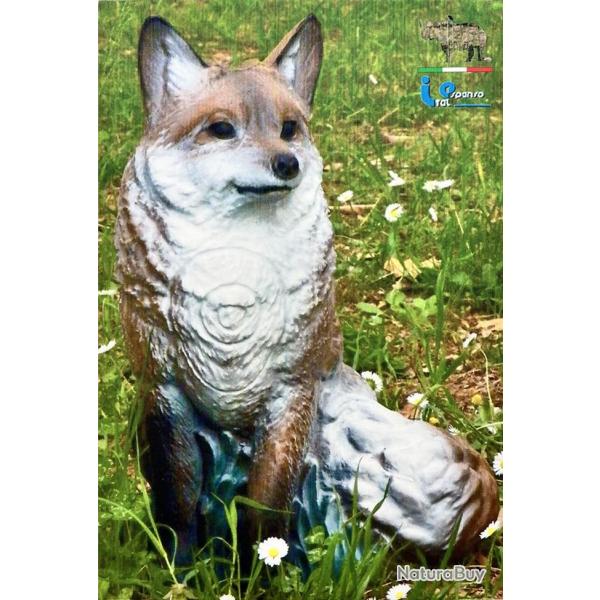 Blason 2D Ital Espanso Renard assis de face