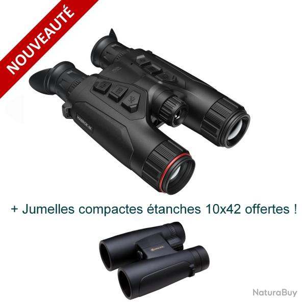 HIKMICRO HABROK 4K HQ35LN - Jumelles thermiques avec t�l�m�tre + Jumelles 10x42 offertes !