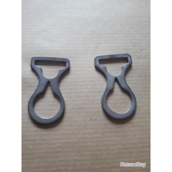 2 pi�ces fer de casque � pointe A25.1