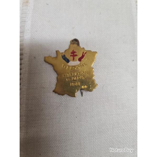 Insigne lib�ration WW2 original A25.11