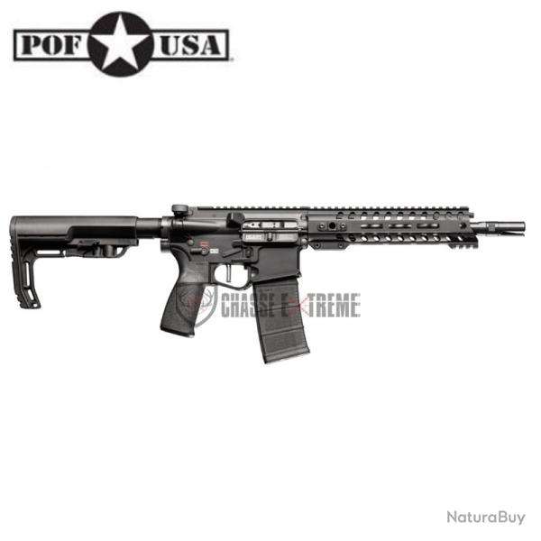 Carabine PATRIOT ORDNANCE FACTORY Renegade Plus 10,5'' DGI ADJ Cal 223 Rem Noir