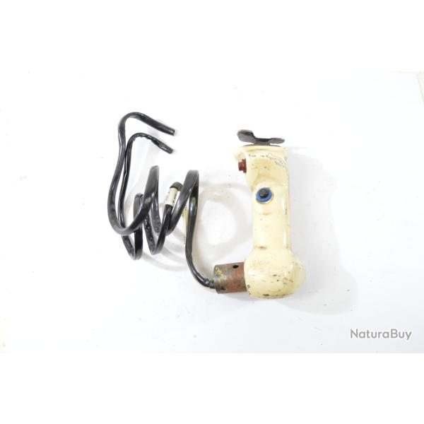 Poign�e manche de contr�le h�licopt�re Arm�e Fran�aise Alouette II ou III blanc. XR1 81.00-104