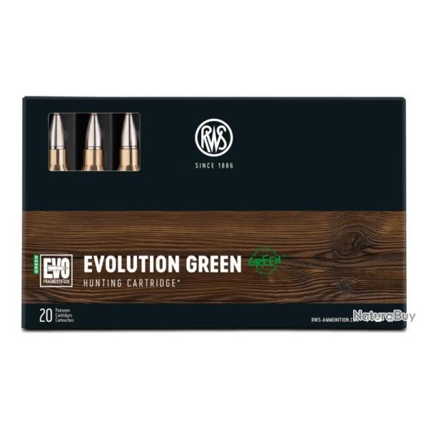 Munitions RWS 300 Win. Mag. EVO Green 9g 139gr x1 boite