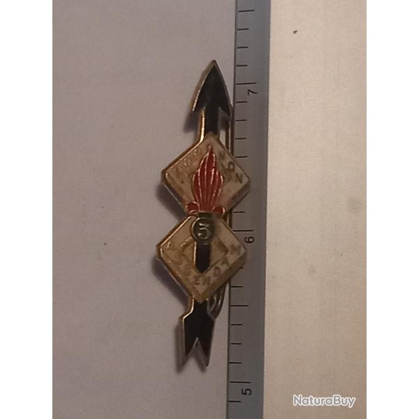 Insigne du 2�me bataillon, 8�me compagnie, du 3�me r�giment �tranger d'infanterie (3�me REI)