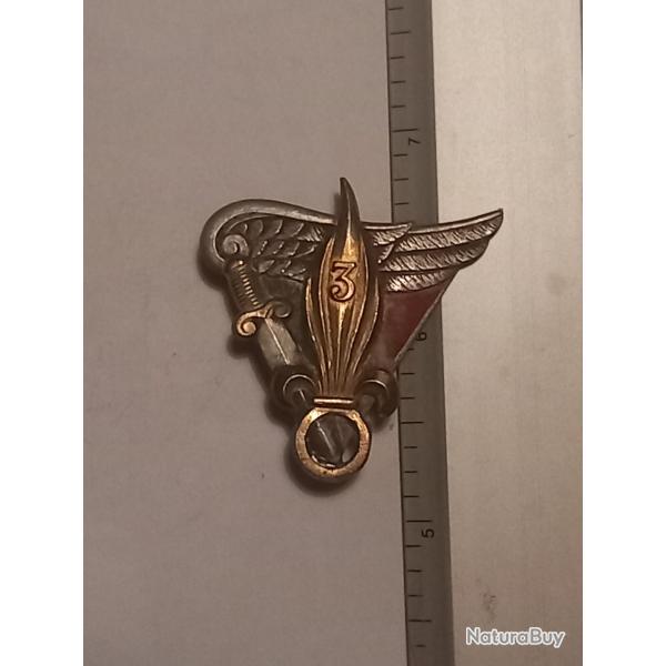 Insigne du 3�me bataillon (ou r�giment) �tranger parachutiste (3�me BEP ou 3�me REP)