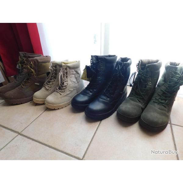 DS23 -  Chaussures de sniper taille 37 Noir