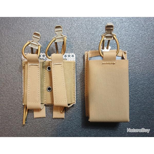 Poche double PA + Poche AR15 type Ferro Coyote