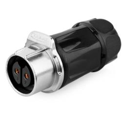 Connecteur &eacute;tanche 20mm 20A, femelle pour rallonge Bat4boat