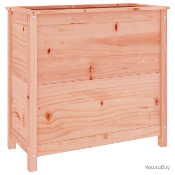 Jardini�re bac lit sur�lev� plantes fleurs terrasse jardin 82,5 x 40 x 78 cm bois massif douglas ma