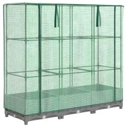 Jardini&egrave;re bac lit sur&eacute;lev&eacute; plantes fleurs terrasse jardin sur&eacute;lev&eacute;e avec housse aspect rotin 120 x