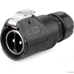 Connecteur &eacute;tanche 28mm 50A, m&acirc;le Bat4boat