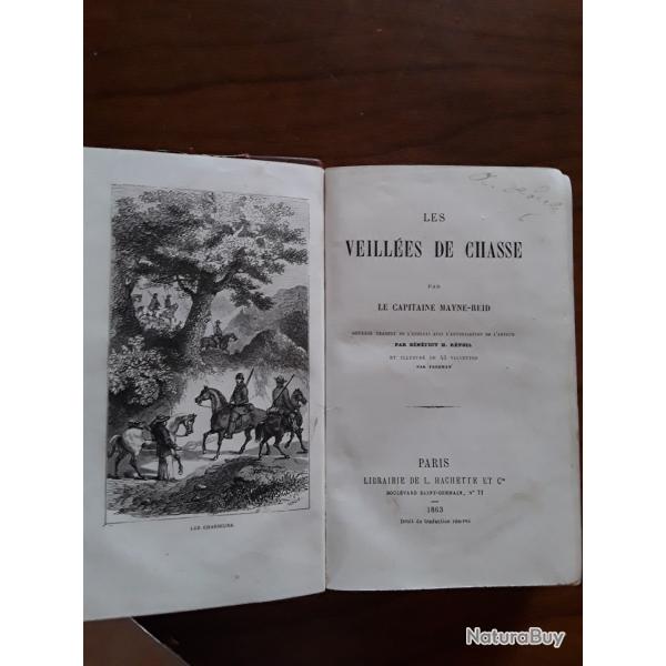 Le capitaine Mayne -Reid/les veill�es de chasse/1863