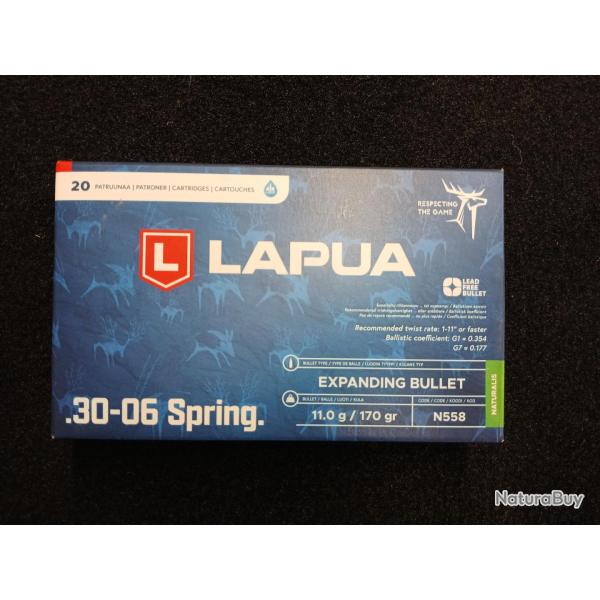 Lapua Naturalis 30-06 170gr