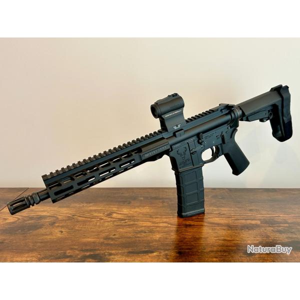 Stag Arms - Stag 15 Tactical 10,5" Cal. 223 Rem./5,56 OTAN avec Holosun HS403R