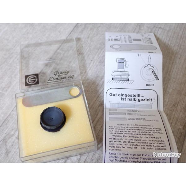 Iris, oeilleton pour dioptre suisse