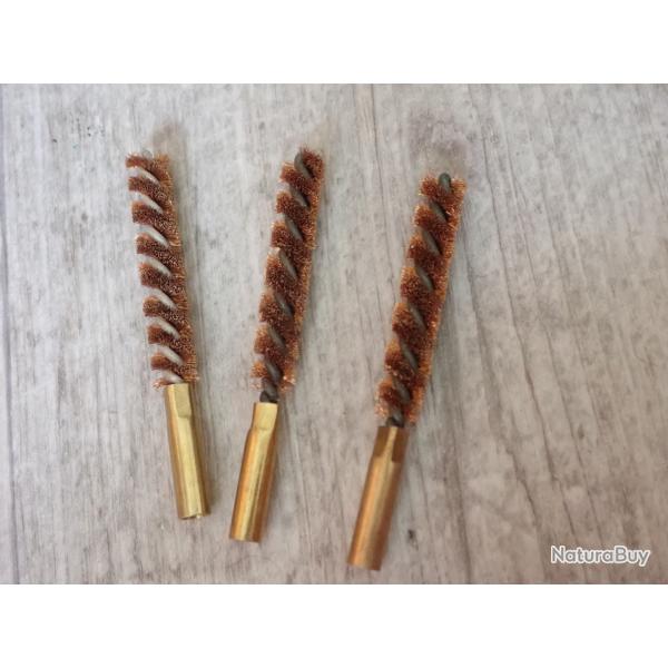 Brosse mtallique couvillon pour FASS 57, fusils RUBIN SCHMIDT en 7,5 mm ou calibres voisins