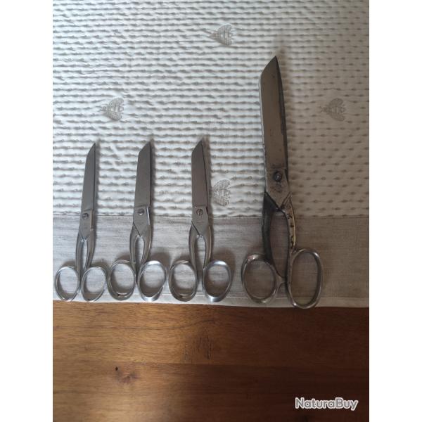 Lot de 4 ciseaux Nogent