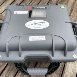 Batterie lithium Bat4boat Energy Case LiFePo4 12V 105Ah avec chargeur 10A graphite