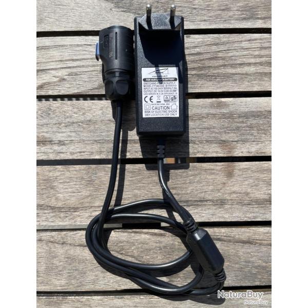 Bat4boat Chargeur 3A pour batterie 12V LiFePo4 connecteur rapide 20mm