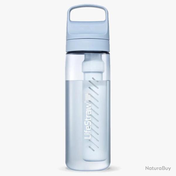 Gourde filtre � eau Lifestraw Go Series 650 ml bleu ciel