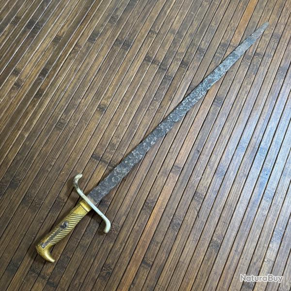 BA�ONNETTE DE PARADE - C�R�MONIE 1871 ARM�E PRUSSIENNE ET BAVAROISE