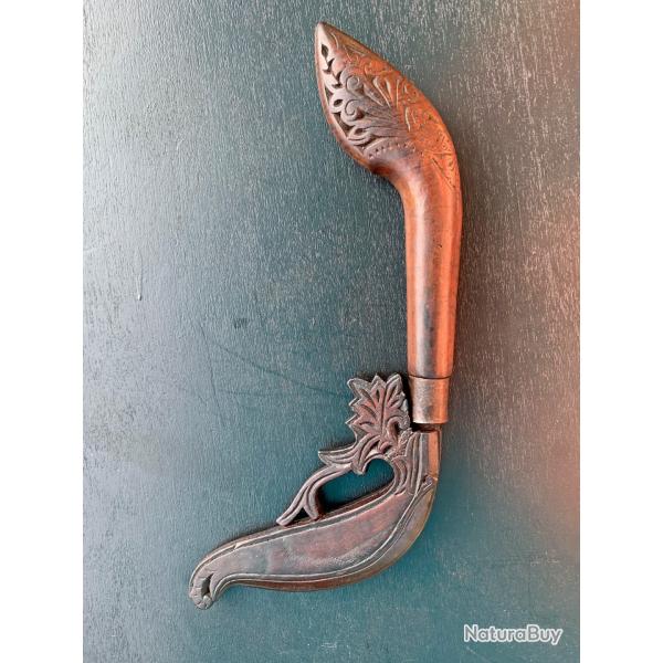 SUPERBE COUTEAU KARAMBIT LAWI AYAM, PREMIERE MOITIE DU XX� SIECLE, SUMATRA, RARE