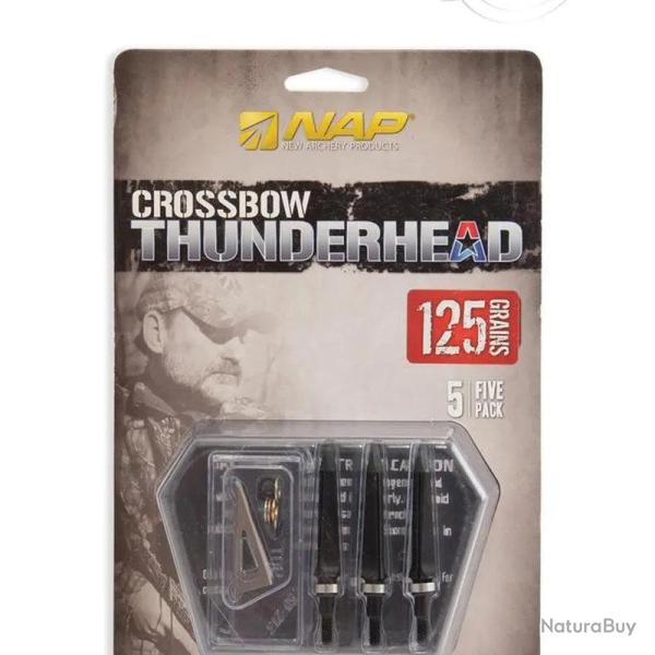 Lames Fixes NAP Crossbow Thunderhead (par 5) - 125 Grains