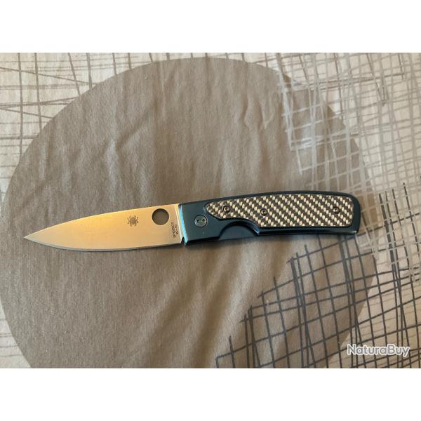 VEND COUTEAU PLIANT SPYDERCO MEMORY CENTOFANTE PIN COLTELLO.
