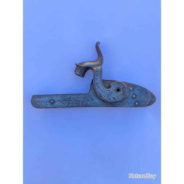 Platine Gastinne Renette pour pistolet  percussion, Paris, 1830-1850