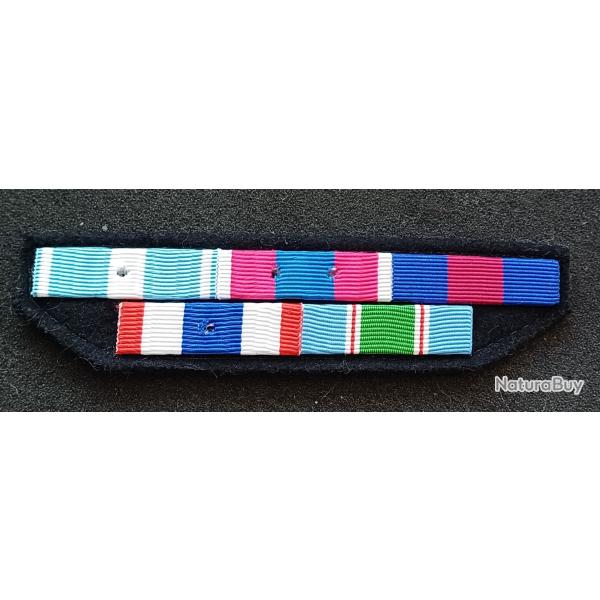 Placard rappel de m�dailles militaires - OUTRE MER - D�f Nationale - FINUL