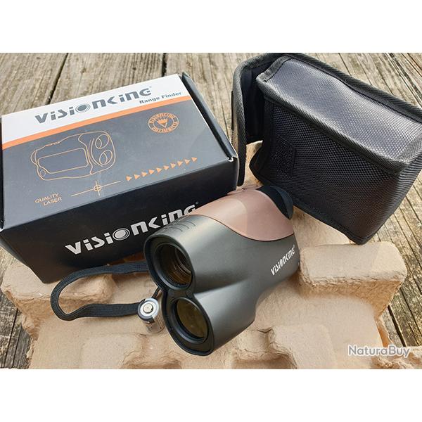 T�l�m�tre Laser Visionking 6�25 600m pour Golf, Chasse et Plein Air - Neuf