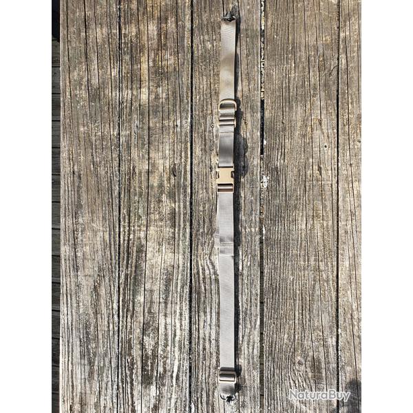 Sangle 2 points Coyote Brown + attaches QD