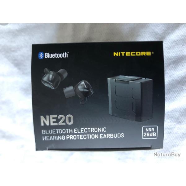 NITECORE NE20 bouchons �lectronique Bluetooth