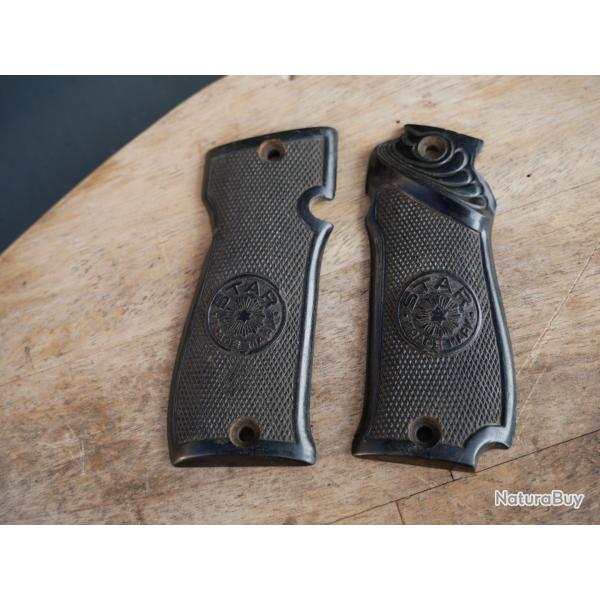 Paire de Plaquettes de pistolet STAR en 7.65mm/380 ACP