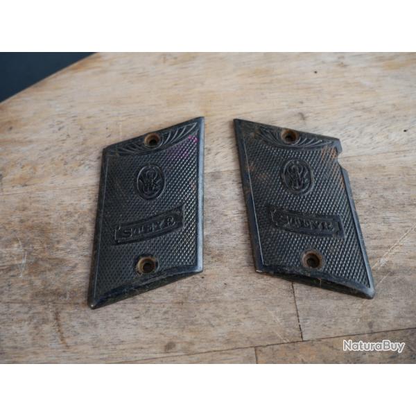 Plaquettes de Pistolet STEYR PIEPER Mod�le 1908 en 6.35mm