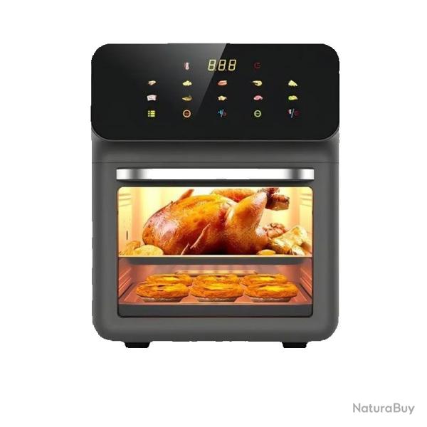 Four Electrique friteuse � air 13L grande capacit� Visible grande fen�tre �cran tactile intelligent