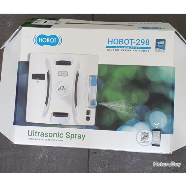 Lave vitre Hobit 298 de Eziclean, pilotable par smartphone. Excellent �tat.