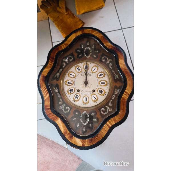 Pendule , Carillon , Oeil de Boeuf Emile Royer