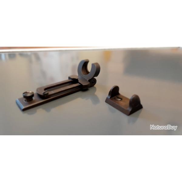 Hausse full-buckhorn SHILOH pour fusil Sharps