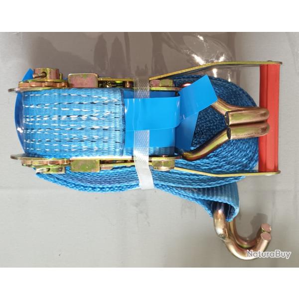 sangles d'arrimage,largeur 5 cm , longueur 8,70 mNeuves jamais utilis�es -  4 tonnes en arrimage