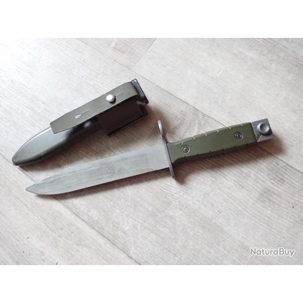 BAIONNETTE SUISSE VICTORINOX FASS 90 - Peut servir de dague de chasse
