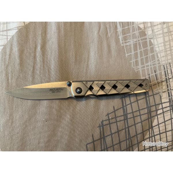 VEND COUTEAU PLIANT MCUSTA KATANA FULL DAMAS