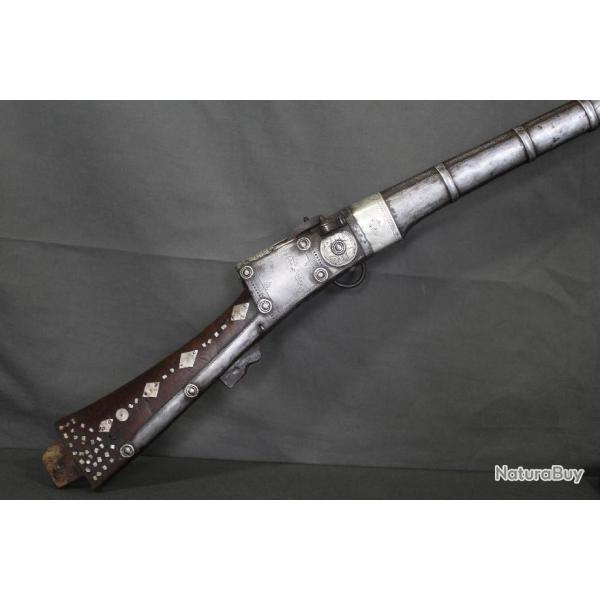 Fusil � m�che Arabe - Probablement Sud de la p�ninsule Arabique, 19�me si�lce