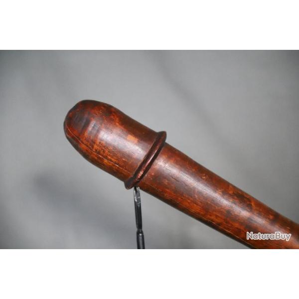 Massue (casse-t�te) Kanak de forme phallique - Nouvelle Cal�donie, D�but 20�me si�cle ou ant�rieur
