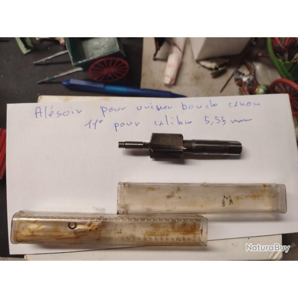 Al�soir sp�cial pour usin� bouche de canon a 11�.petit calibre 5.56mm