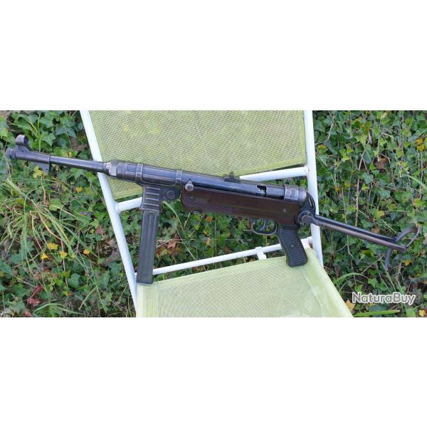 Superbe MP40 (ayf 43) neutralis�e - culasse mobile, monomatricule