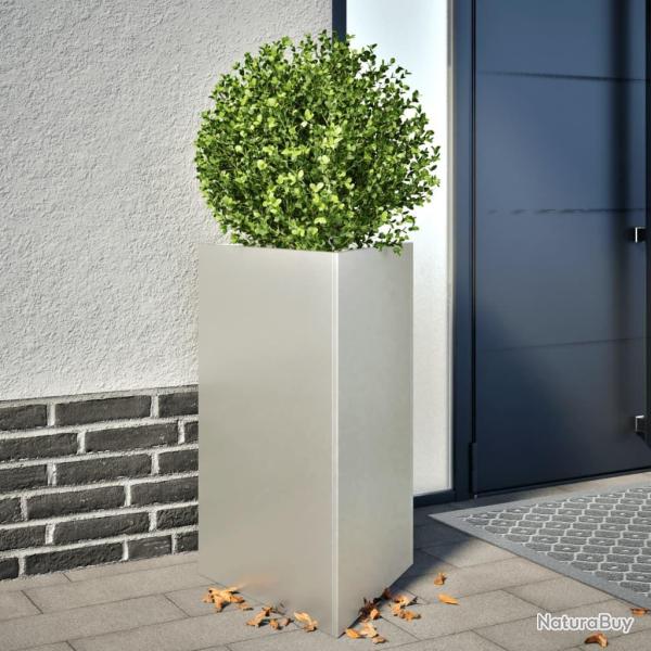 Jardini�re triangulaire 50x43x75 cm acier inoxydable
