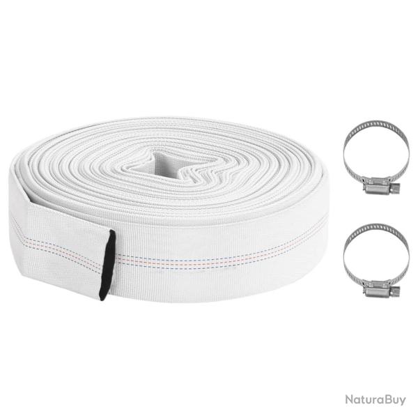 Tuyau plat 20 m 2" PVC