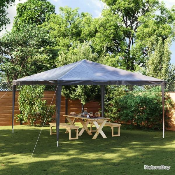 Tente de rception professionnelle 4x4 m Anthracite 90 g/m